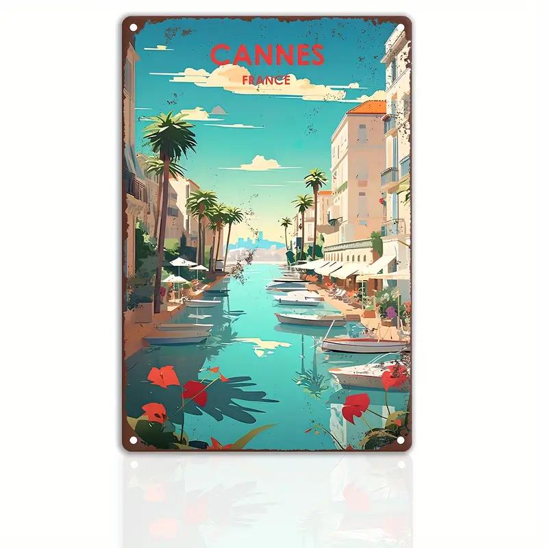 Ретро Металлическая Табличка Путешествие Вокруг Света,РИМ,ФРАНЦИЯ,МУМБАИ Винтажный Художественный Постер,Дом,Бар,Комната,паб,Отель,Кафе,Клуб Настенный Декор Подарок