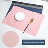 Nordic Style Non-Slip Leather Placemat - Waterproof, Oilproof, Heat-Resistant Mat