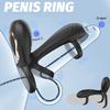 Мужская секс-игрушка Пенис Кольцо на член Вибратор для мужчин женщин Стимулятор клитора G-точки Кольцо на член для мужчин Вибрация члена для пар