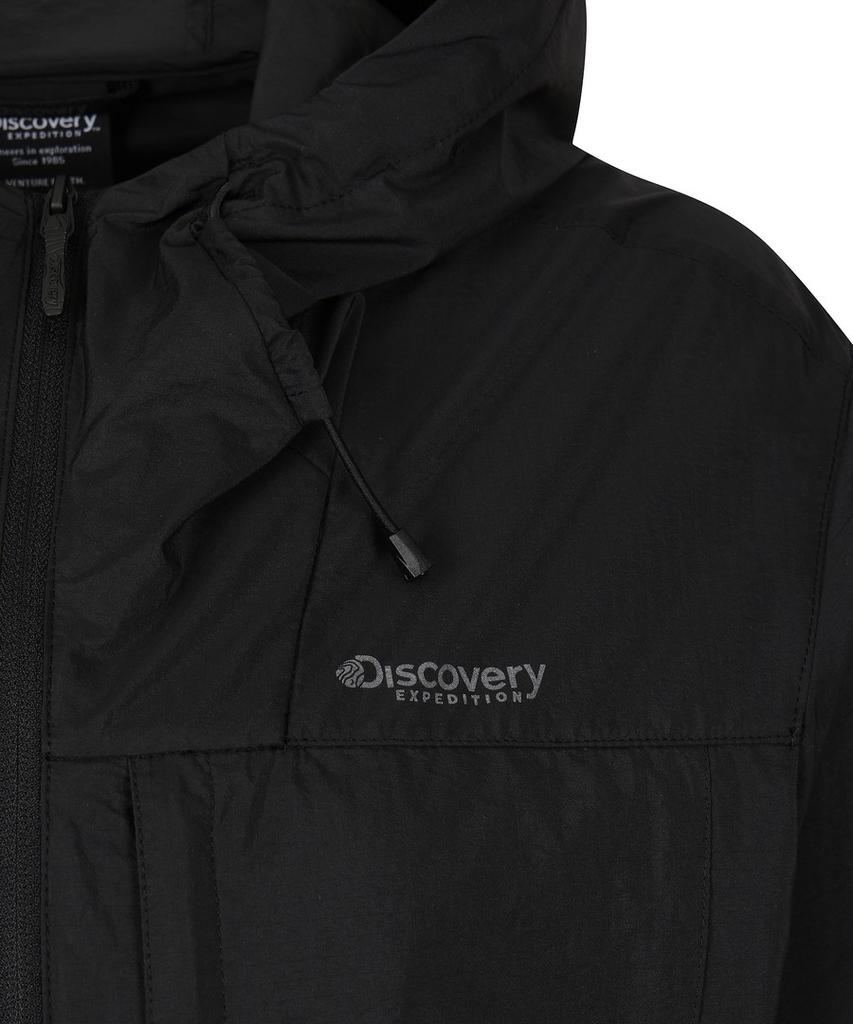 Женская куртка Discovery Expedition Freshvent 2.0 с капюшоном и козырьком, защищающая от УФ-лучей (черный)