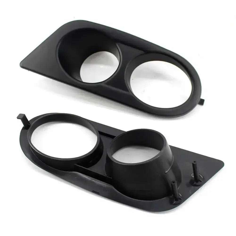 2X Car Front Bumper Grill Fog Light Cover Grille Trim Honeycomb Mesh For BMW E46 M3 2001 2002 2003 2004 2005 2006 Accessories