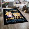 3D Lankybox Милый Счастливым Boxy Foxy Rocky Ковер для Гостиной Спальни, Нескользящий Коврик-Декор для Дивана Прихожей