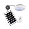 LED Solar Ceiling Light Outdoor Waterproof White Light Remote Control Balcony Garden Corridor Light