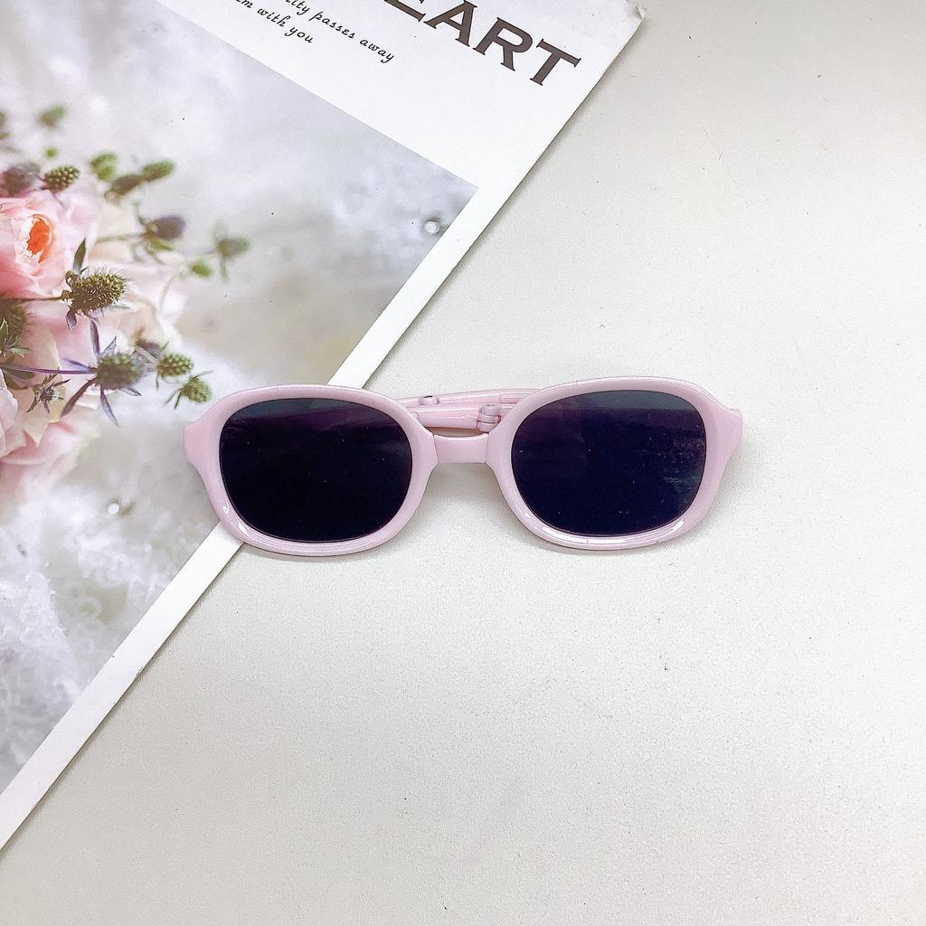 Модная коробка Детские солнцезащитные очки Солнцезащитный козырек Защита от УФ-лучей Детские очки Складные Детские очки