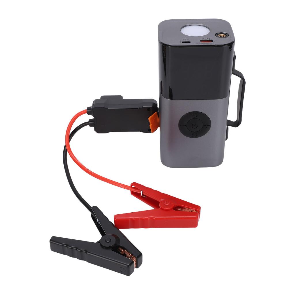 Автомобильный пусковое устройство воздушный компрессор 12В 10000 мАч со светодиодной подсветкой портативный насос для накачивания шин для легковых автомобилей мотоциклов