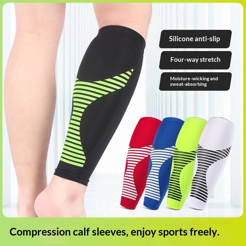 Elastic Warm Sports Calf Protection Sleeves Men's and Women's Basketball Football Running Leg Guards Protective Gear
