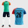 Premium Anti Wrinkle Breathable Fabric National Inspired Customized Name Number Outdoor Match  Soccer Uniform