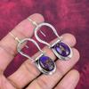 Purple Copper Turquoise Jewelry, 925 Solid Sterling Silver Earrings Jewelry, Handmade Earrings Gemstone Jewelry For Love