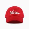 HolidayVisitor Vintage Visitor Ball Cap - Red