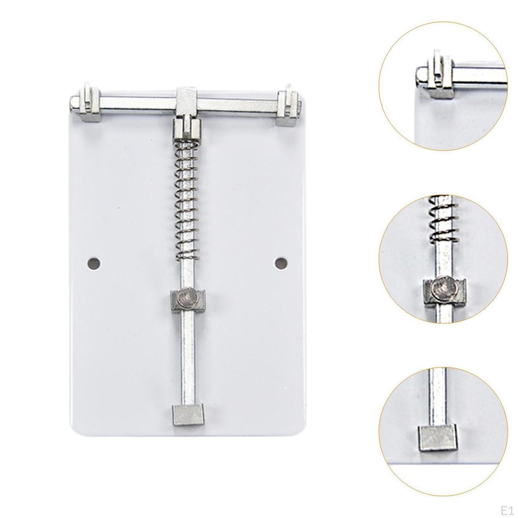 PCB Motherboard Holder Phone Repair, 12x8cm, Jig for IC Grooves Soldering Stable Circuit