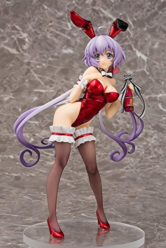 Symphogear G Юкине Крис Стиль Кролика Металлический Красный Масштаб ABS ПВХ Полная Фигурка 1/7 & Предварительно Окрашенная