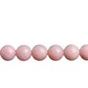 Круглые бусины из розового опала и халцедона Beibeifu для украшений ручной работы