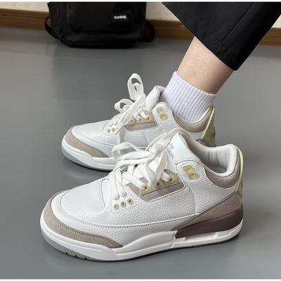 Женская повседневная обувь на плоской подошве Модельерские кроссовки Новые удобные женские спортивные туфли на шнуровке из искусственной кожи Большие размеры 36-44