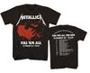 METALLICA cd lgo KILL EM ALL ЛЕТНИЙ ТУР 1983 Официальная РУБАШКА Унисекс Футболка