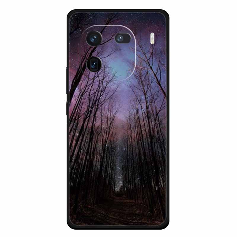 For Vivo Iqoo 12 Case Soft Silicone Cat Owl Fashion Back Covers for Vivo iQOO 12 Pro Cases Marble Shockproof Phone Shells Iqoo12