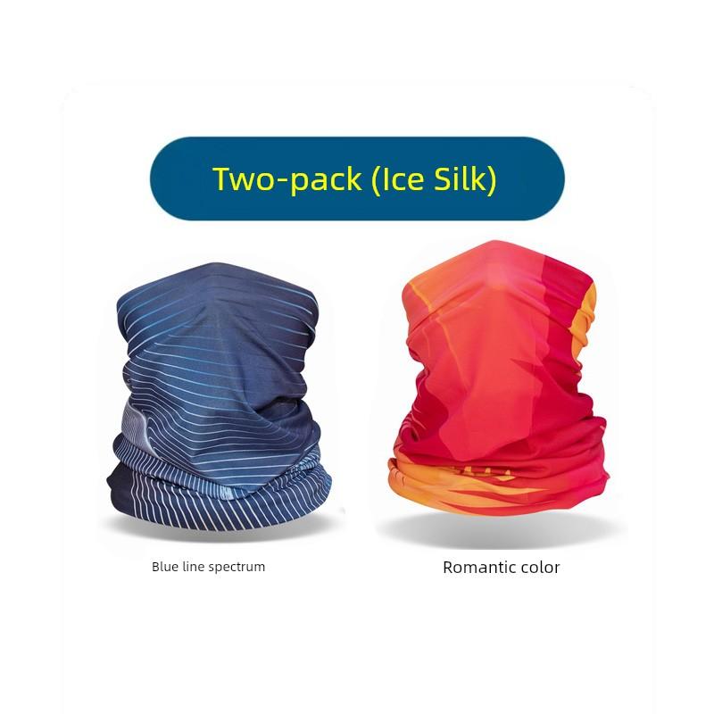 Buy 1 Get 1 Free] Outdoor Magic Headscarf Riding Sun Protection Bandana Men and Women Sports Ice Silk Scarf UV Protection Mask