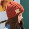 Шерстяная шапка женская осенне-зимняя корейская версия модный бренд универсальный и милый японские студенты сохраняют тепло и показывают свои лица маленькая вязаная шапочка