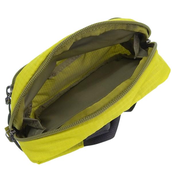 Montbell Delta Gusset Yellow Bag Pouch, Small, 0.8 Liters, (CYL), 1123763, Men's/Women's Shoulder/Body/Waist