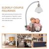 Old Man Granny Ornaments Wedding Gift for Friend Office Table Decoration Bedside Crafts Elderly Couple Desktop Resin