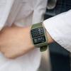 Casio G-Shock Серия Youth Data Bank Модный тренд ЖК-дисплей Многофункциональные Кварцевые часы Ремешок из смолы Мужские часы Черный CA-53WF-3B