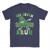 Unisex TShirt Funny   Meme  Six Seven Bruh St Patricks Day  Unique Cotton Tees Short Sleeve  T Shirts O Neck Clothing Summer
