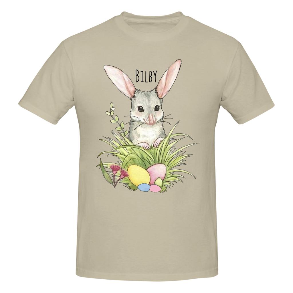Piece Bilby Animals Funny Cotton TShirt Easter Bunny Vibes Tees Tops For Unisex