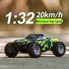 1:32 Радиоуправляемая высокоскоростная гоночная машинка-игрушка с пропорциональным газом и светом для детей