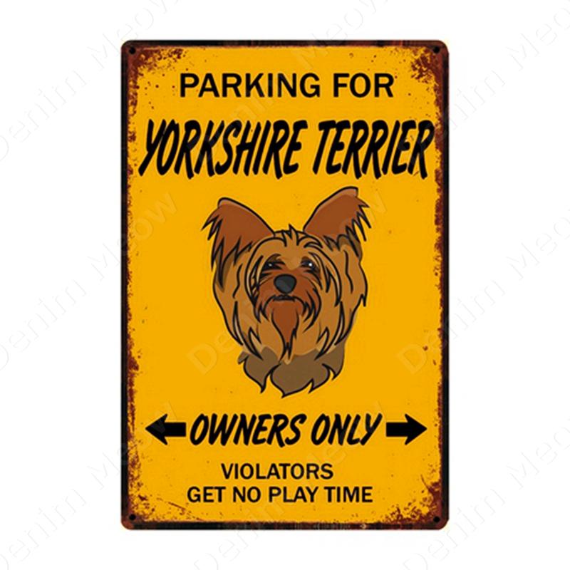 Остерегайтесь собаки, винтажные металлические жестяные таблички, таблички для бара, кафе, домашний уличный декор, настенный художественный постер с домашними животными запрещен, N360
