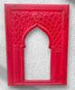 Hand Painted Mehrab Jharokha: Miniature Window Frame, Antique Finish