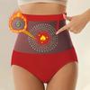 Бесшовный shapewear с высокой талией, сотовой структурой для контроля живота, послеродовая коррекция фигуры, больших размеров, утягивающий пояс для талии, согревающий для ягодиц