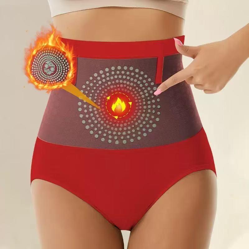 Бесшовный shapewear с высокой талией, сотовой структурой для контроля живота, послеродовая коррекция фигуры, больших размеров, утягивающий пояс для талии, согревающий для ягодиц
