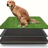 1/2PCS Dog Grass Pad Fake Grass for Dogs Artificial Grass Pee Pad for Puppies Potty Training Indoor Outdoor Premium Washable Dog