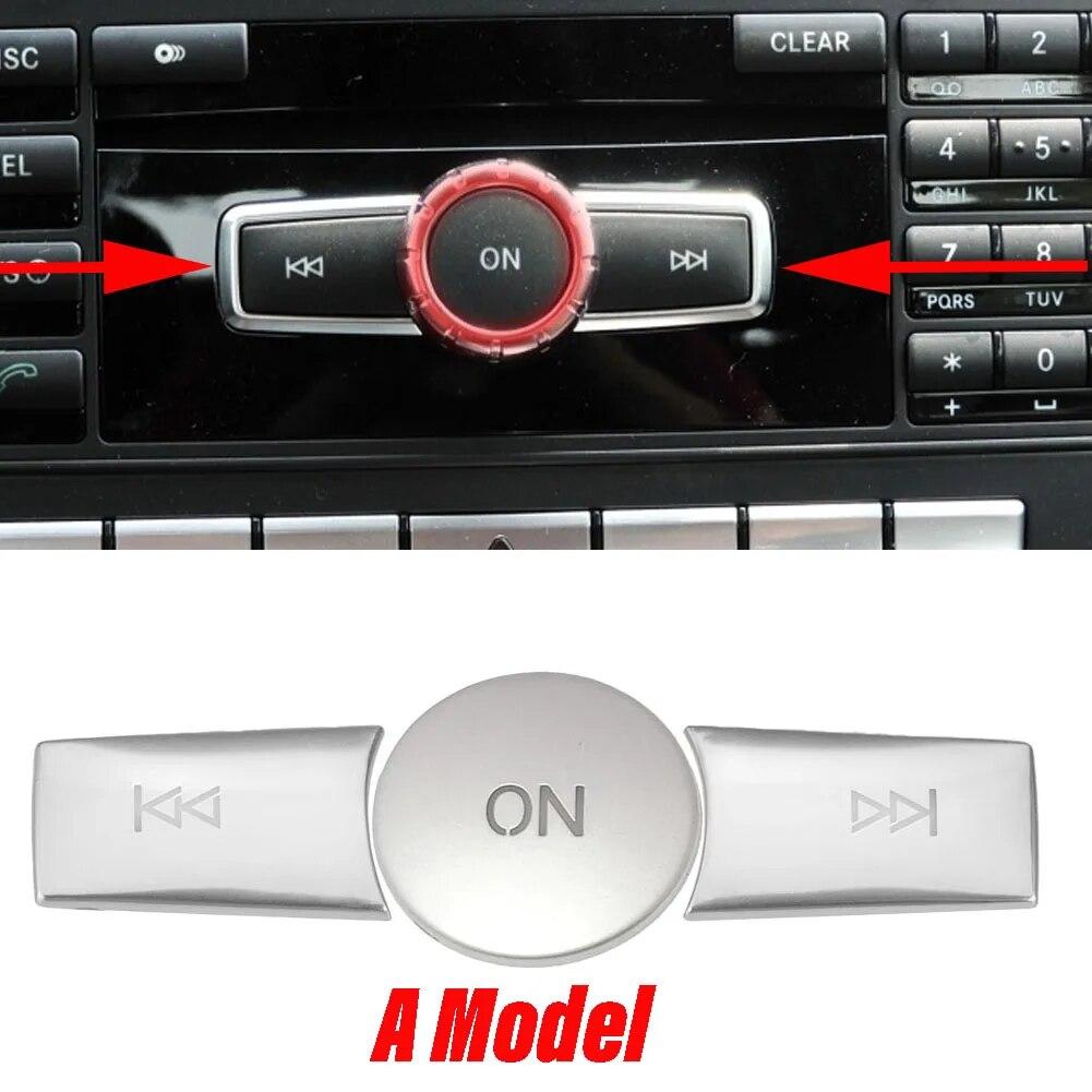 3 шт./комплект для Mercedes Benz AB CLA GLA Class W176 W246 C117 X156 автомобильные кнопки включения громкости наклейки накладка