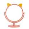 Single-Sided Vanity Makeup Mirror Cat Ear Shape Table Makeup Mirror New Dressing Mirror  Bathroom