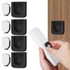 4 комплекта магнитных крючков, настенное крепление, сильный магнитный держатель, держатель для хранения пульта дистанционного управления с защитой от потери, наклейка на холодильник, домашний органайзер