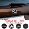 Для VW VOLKSWAGEN Новый 1 шт. 100 мм Задний Хвост Багажник 140 мм Логотип Автомобиля Передний Капот Значок Для VW Passat 2011 2012 2013 2014 2015 A