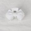 New Candy Bowknot Hair Claw Clips Women Girls Matt Plastic Big Bow Ponytail Holder Hair Clamps Crab Barrettes Hair Accessories
