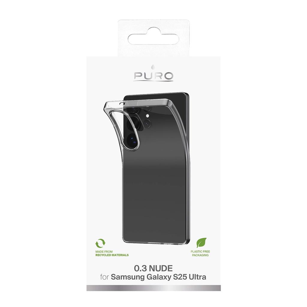 Etui Silikonowe Puro 03 Nude Do Samsung Galaxy S25 Ultra - Przezroczyste