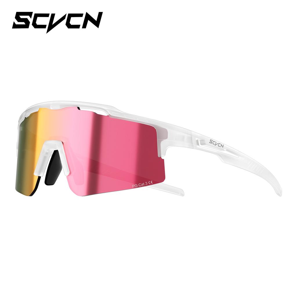 SCVCN New Cycling Eyewear MTB Road Bike Hiking Sunglasses UV400 Women Men Running Goggles Protection Windproof Outdoor Sports 7