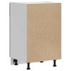 Kitchen Base Cabinet Lucca Brown Oak Effect Particleboard