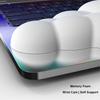 Коврик для мыши с подставкой для запястья Keyboard Cloud противоскользящая пена с эффектом памяти для рабочего стола, офиса, игровой мыши, подставка для запястья