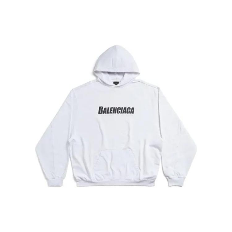 Balenciaga Destroyed logo-print hoodie 729361TNVL29040