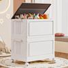 Home Use Large Capacity Children's Clothing Toy Organizer Box Foldable Storage Box with Flip Cover for Clothes And Blankets