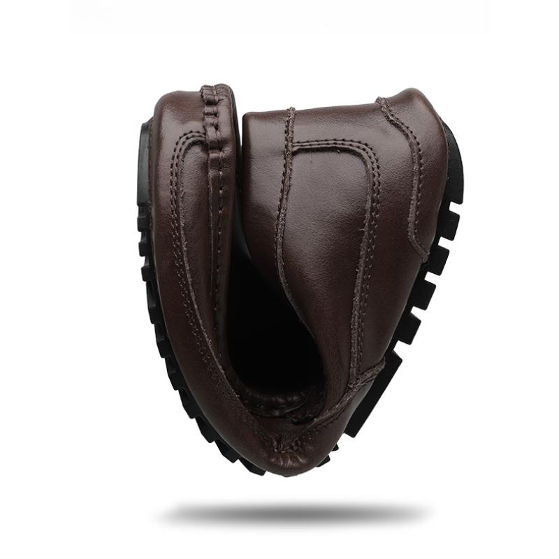 Men's Slip On Casual Leather Shoes Lightweight Loafers Moccasins Comfortable Driving Shoe