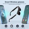 Умные очки с AI-переводчиком BT-очки Hands-Free Музыка и звонки Наушники для занятий спортом на открытом воздухе для мужчин и женщин