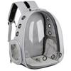 Pet Space Capsule Backpack: Large Capacity, Breathable Cat & Small Dog Carrier with Front Chest and Double Shoulder Straps.