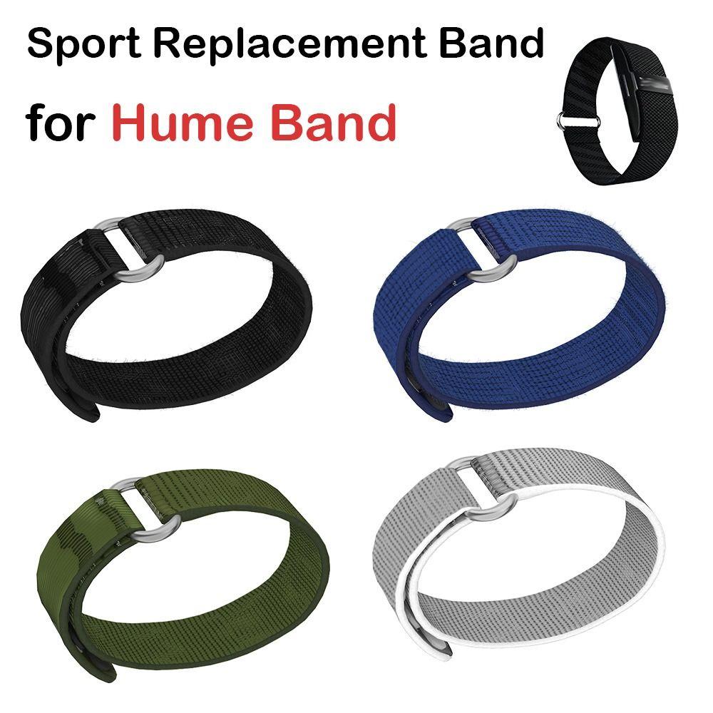 Soft Fitness Tracker Strap Nylon Loop Wristband Sport Replacement Band for Hume Band for Men Women