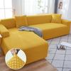 Чехлы для диванов на 1/2/3/4 места, эластичные чехлы для диванов из флиса, спандекс, L-образные чехлы для диванов для защиты мебели для гостиной