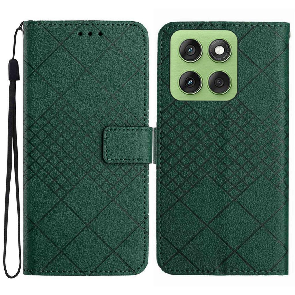 For Motorola Edge 60 5G/60 Fusion 5G Case Wallet Imprint PU Leather Flip Folio Phone Cover