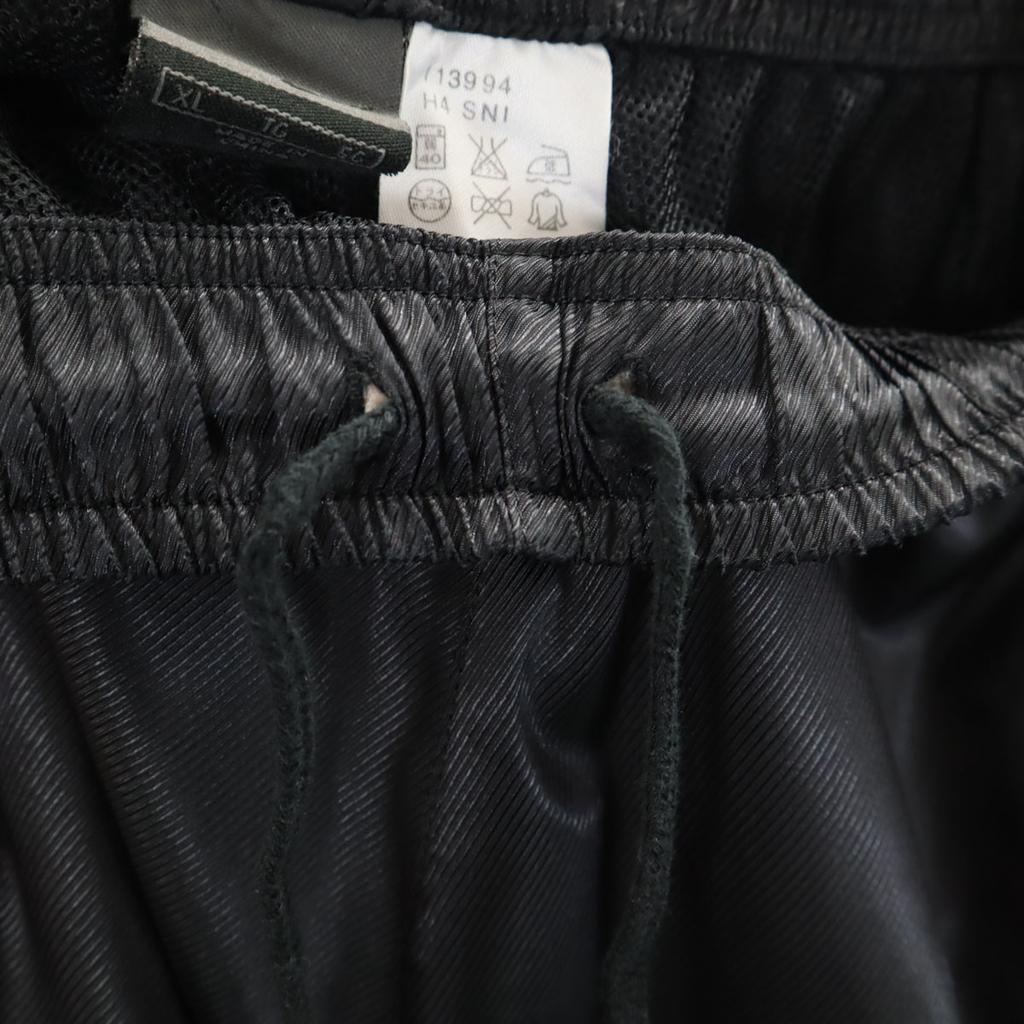 Nike Тренировочная куртка на молнии Набор XL черная Сетчатая подкладка Мужская Б/у